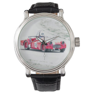 Vintage Sports Car Racing Watch
