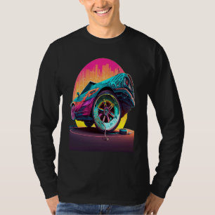 Vintage Sports Car Retro Pop Sports Car 1 T-Shirt