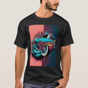 Vintage Sports Car Retro Pop Sports Car 3 T-Shirt