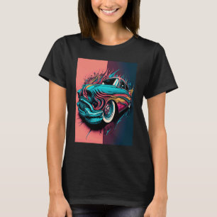 Vintage Sports Car Retro Pop Sports Car 3 T-Shirt