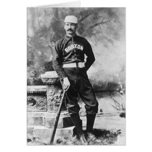 Vintage Sports Photo, Boston Baseball Player