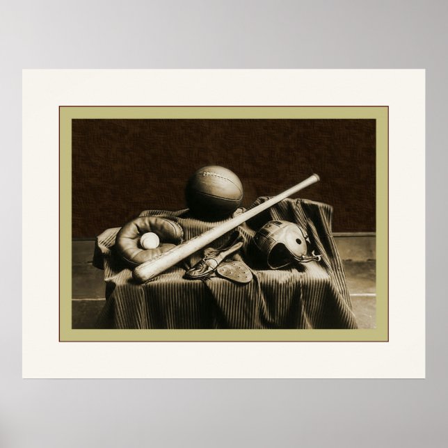 Vintage Sports Poster (Front)