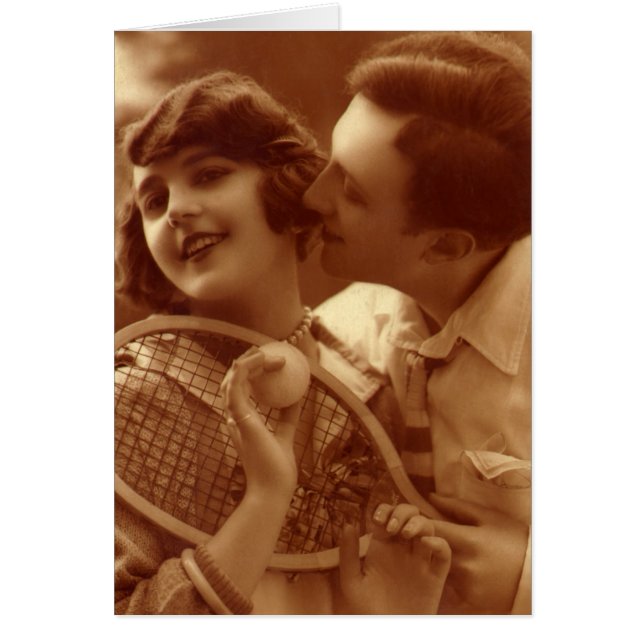 Vintage Sports Tennis, Love and Romance (Front)