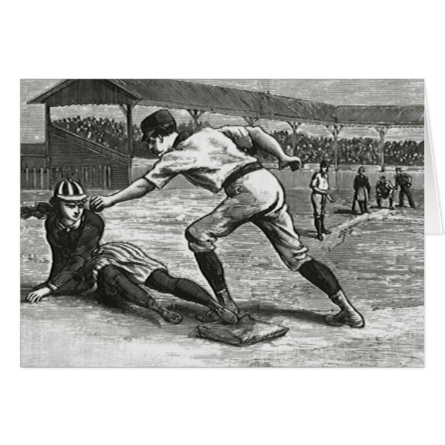 Vintage Sports, Victorian Women's Baseball Teams (Front Horizontal)