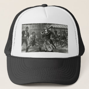 Vintage Sports, Victorian Women's Baseball Teams Trucker Hat