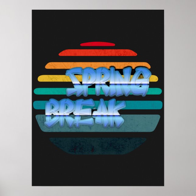 Vintage Spring Break   Poster (Front)