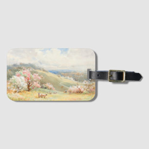 Vintage Spring by Joseph Rubens Powell Luggage Tag