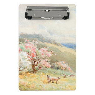 Vintage Spring by Joseph Rubens Powell Mini Clipboard