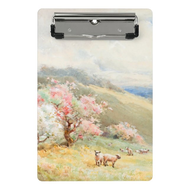 Vintage Spring by Joseph Rubens Powell Mini Clipboard (Front)