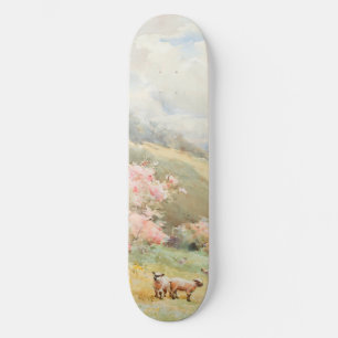 Vintage Spring by Joseph Rubens Powell Skateboard