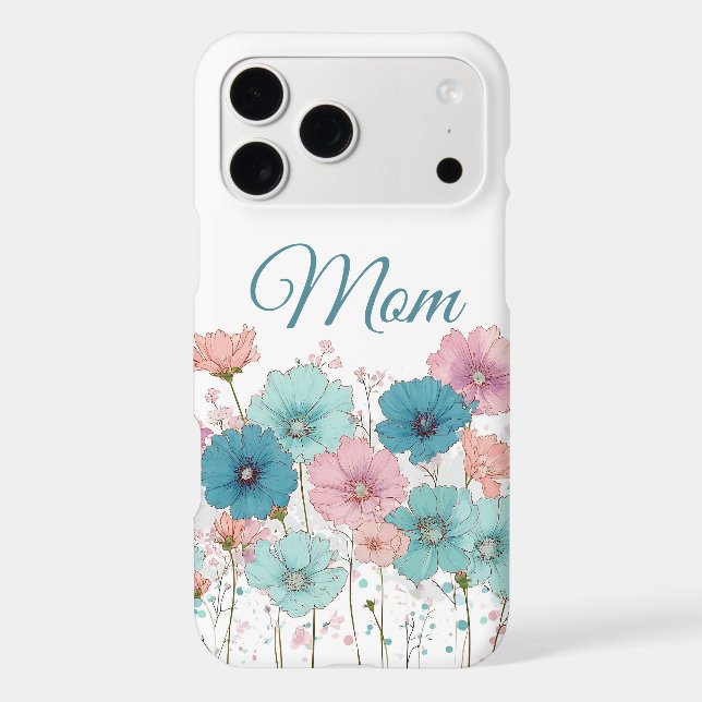 Vintage Spring Flowers for Mom (Back)