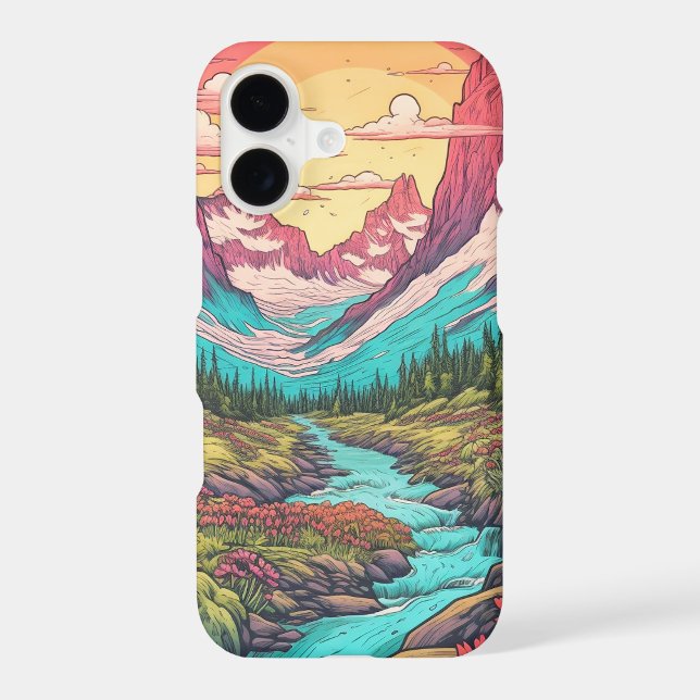 Vintage Spring Morning Meadow Illustration (Back)