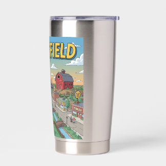 Vintage Springfield Heritage Tee – Classic Athleti Insulated Tumbler