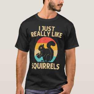 Vintage Squirrel For Men Women Squirrel 2 T-Shirt