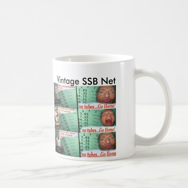 Vintage SSB Net Mug - Customised (Right)