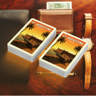 Vintage St. Augustine Florida Playing Cards