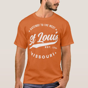 Vintage St Louis Missouri Gateway to the West USA T-Shirt