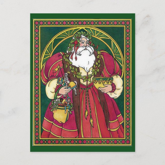 Vintage St Nicholas Post Card (Front)