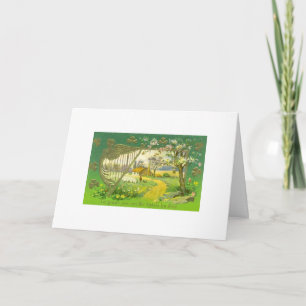 Vintage St. Pat' Day - Irish Countryside, Card