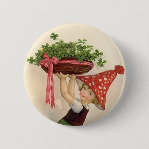 Vintage St. Patrick's Day Button