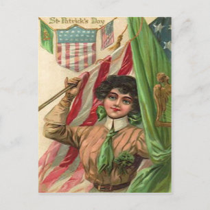 Vintage  St Patrick's Day Card