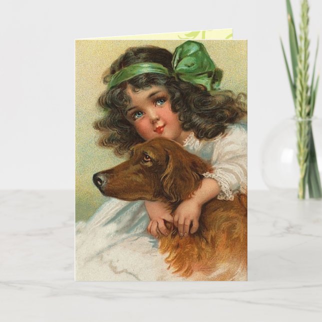 Vintage St. Patrick's Day Card (Front)