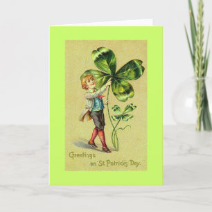 Vintage St. Patrick's Day Greeting Card