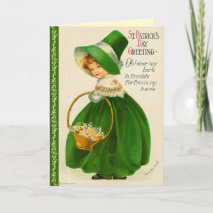 Vintage St. Patrick's Day Greeting Card