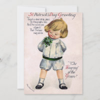 Vintage St Patrick's Day