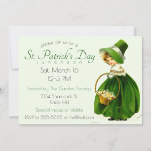 Vintage St. Patrick's Day Invitation
