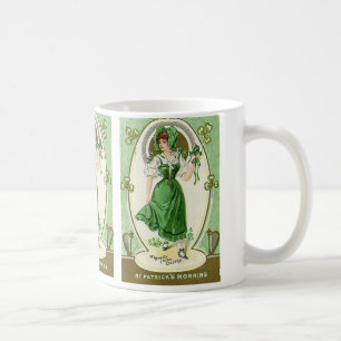 Vintage St. Patrick's Day, My Pretty Irish Colleen Coffee Mug