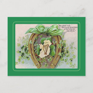Vintage St Patrick's Day postcard