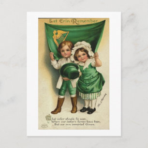Vintage St Patrick's Day Postcard
