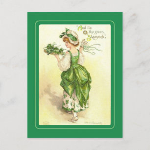 Vintage St Patrick's Day postcard
