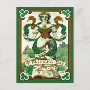 Vintage St. Patrick's Day Postcard