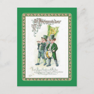 Vintage St Patrick's Day postcard
