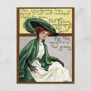 Vintage St Patrick's Day Postcard