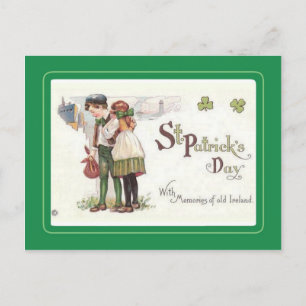 Vintage St Patrick's Day postcard