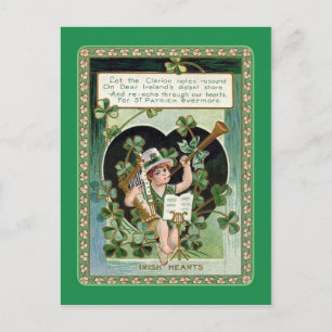 Vintage St Patrick's Day postcard