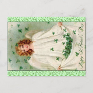 Vintage St Patrick's Day postcard