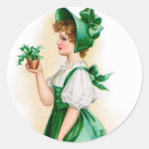 Vintage St. Patrick's Day Sticker