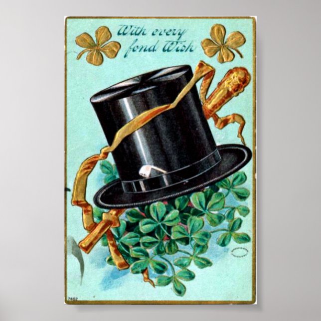 Vintage St Patrick's Poster (Front)