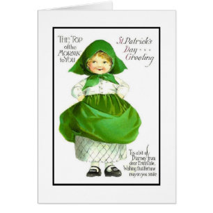 Vintage St. Pat's Day - Irish Cutie,