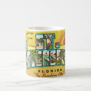 Vintage St Petersburg Florida Mug