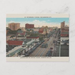 Vintage St. Petersburg Florida Postcard