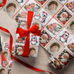 Vintage Stamp Cute Personalised Photo Christmas Wrapping Paper<br><div class="desc">Vintage stamp,  cute personalised photo for an adorable nostalgic Christmas wrapping paper.  Replace the photo with one of your own loved one.</div>
