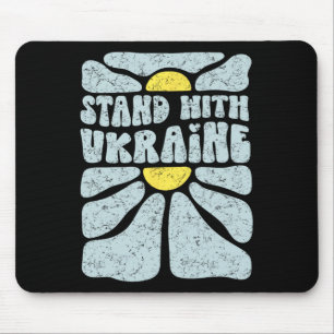 Vintage Stand With Ukraine Tee Mouse Mat