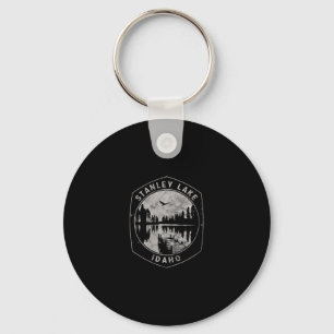 Vintage Stanley Lake Idaho Outdoors Vacation Premi Key Ring
