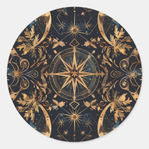Vintage Star Chart Custom Letter Seal