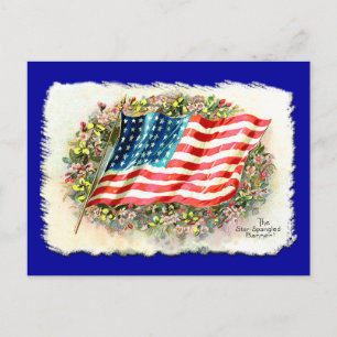 Vintage Star Spangled Banner Products Postcard